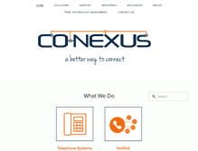 Tablet Screenshot of co-nexus.com